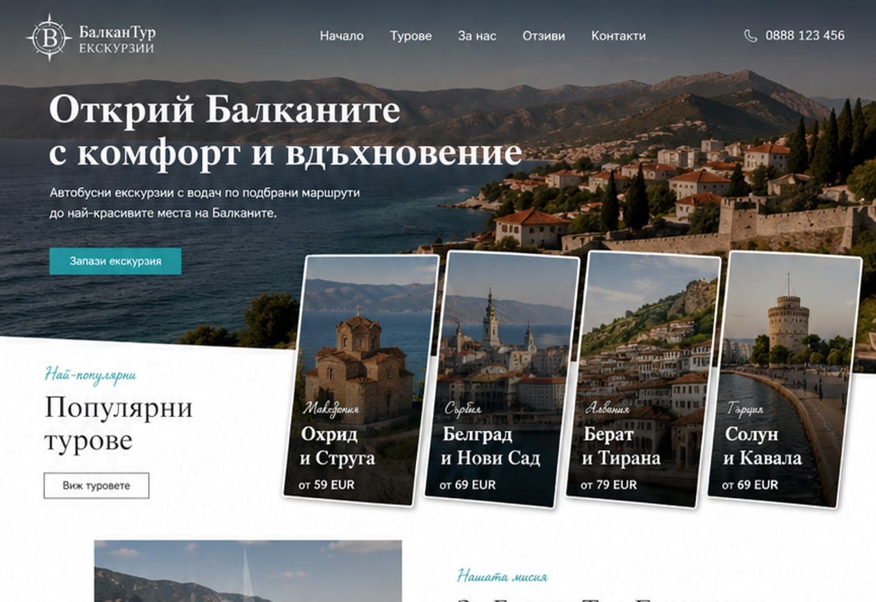 Автобусни екскурзии
