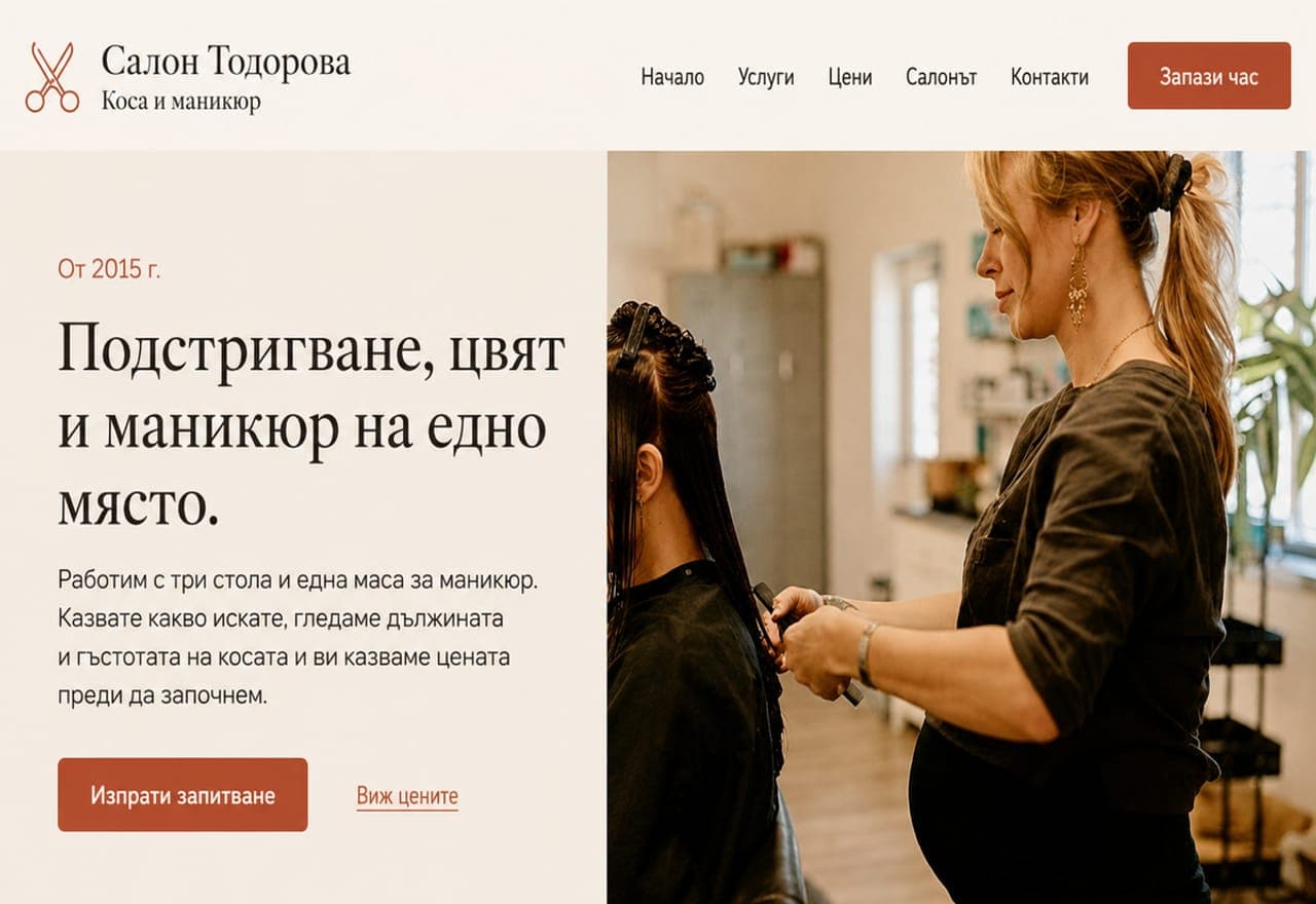 Салон „Тодорова“ за коса и маникюр, Пловдив
